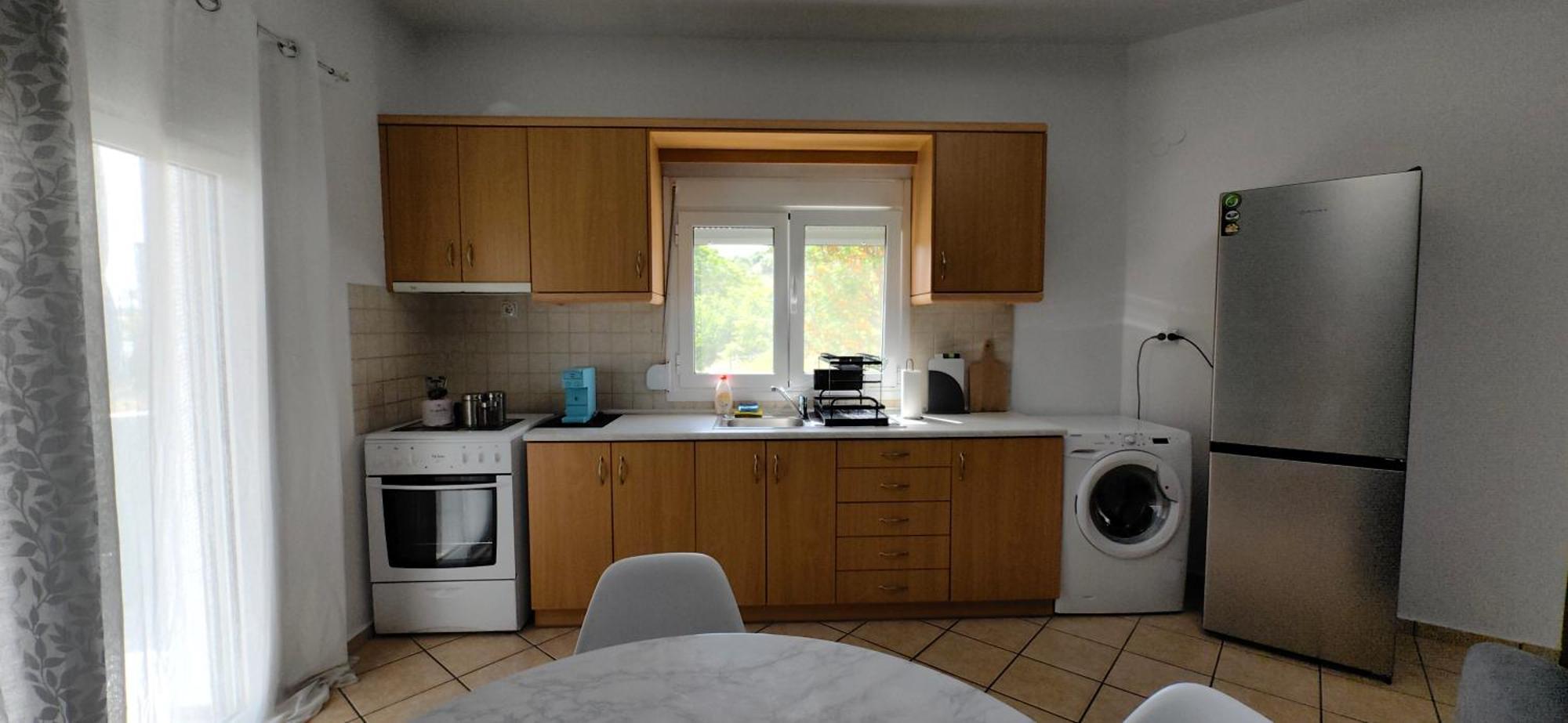 Nina Apartment Hriszí Aktí Haniá Szoba fotó
