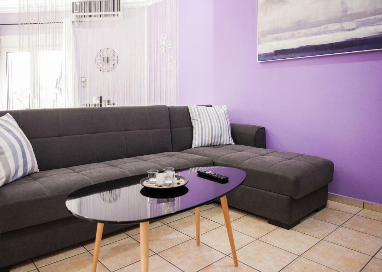 Nina Apartment Hriszí Aktí Haniá Kültér fotó